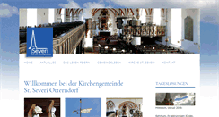 Desktop Screenshot of kirche-otterndorf.de