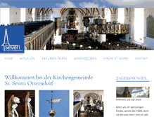 Tablet Screenshot of kirche-otterndorf.de